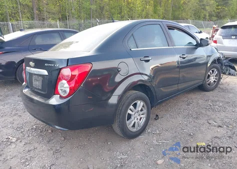 2013 Chevrolet Sonic Lt Auto from USA, damaged, VIN 1G1JC5SG7D4168602